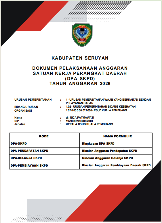DPA Murni 2026 Cover + Approval