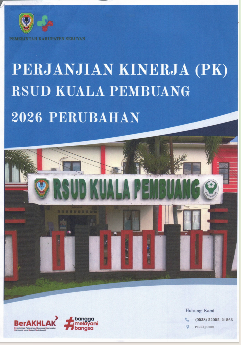 PK Perubahan RSUD KP Tahun 2026